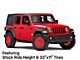 Black Rhino Raid Gloss Red Wheel; 18x9.5 (18-24 Jeep Wrangler JL)