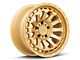 Black Rhino Raid Gold Wheel; 18x9.5 (18-24 Jeep Wrangler JL)