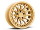 Black Rhino Raid Gold Wheel; 18x9.5 (18-24 Jeep Wrangler JL)