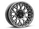 KMC Technic Anthracite Wheel; 17x8.5 (18-24 Jeep Wrangler JL)