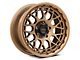 KMC Technic Matte Bronze Wheel; 17x8.5 (07-18 Jeep Wrangler JK)