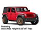 KMC Technic Matte Bronze Wheel; 20x9 (18-24 Jeep Wrangler JL)