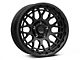 KMC Technic Satin Black Wheel; 17x8.5 (18-24 Jeep Wrangler JL)