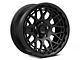 KMC Technic Satin Black Wheel; 20x9 (07-18 Jeep Wrangler JK)