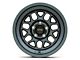 KMC Terra Metallic Blue Wheel; 17x8.5 (07-18 Jeep Wrangler JK)