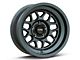 KMC Terra Metallic Blue Wheel; 17x8.5 (07-18 Jeep Wrangler JK)