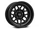 KMC Terra Satin Black Wheel; 17x9 (07-18 Jeep Wrangler JK)