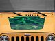 SEC10 Topographical Hood Decal; Green (07-18 Jeep Wrangler JK)