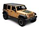 SEC10 Topographical Hood Decal; Tan (07-18 Jeep Wrangler JK)