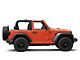 Dirty Dog 4x4 Hard Top Roll Bar Cover; Black (18-23 Jeep Wrangler JL 2-Door)