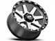 MKW Offroad M203 Matte Gray Wheel; 20x9 (18-24 Jeep Wrangler JL)