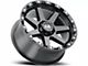 MKW Offroad M203 Satin Black Wheel; 17x8.5; 0mm Offset (20-24 Jeep Gladiator JT)