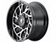 American Truxx Destiny Gloss Black Machined Wheel; 20x9 (11-21 Jeep Grand Cherokee WK2)