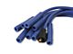 Accel Spark Plug Wire Set; Blue (76-81 5.0L Jeep CJ7)