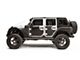 Fab Fours Rear Door Skins; Bare Steel (07-18 Jeep Wrangler JK 4-Door)