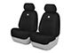 Covercraft Carhartt Super Dux PrecisionFit Custom Front Row Seat Covers; Black (07-10 Jeep Wrangler JK 4-Door w/o Seat Air Bags)