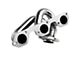 1-1/2-Inch Shorty Headers; Polished (07-11 3.8L Jeep Wrangler JK)