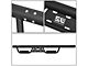 3-Inch Round Drop Side Step Bars; Textured Black (07-18 Jeep Wrangler JK 4-Door)