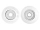 Series B100 Plain Rotors; Front Pair (07-18 Jeep Wrangler JK)