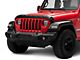 RedRock Hood Protector; Black (18-24 Jeep Wrangler JL, Excluding Rubicon 392)