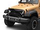 American Modified Shark Grille; Glossy Black (07-18 Jeep Wrangler JK)