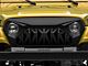 American Modified Shark Grille; Matte Black (97-06 Jeep Wrangler TJ)