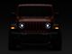 9-Inch LED Halo Headlights with Start-up Animation; Black Housing; Clear Lens (18-24 Jeep Wrangler JL)