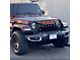 American Modified Demon Grille with Red 5 Star LED Lights Bar (20-24 Jeep Gladiator JT)