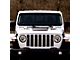 Hood Graphic; Black (18-24 Jeep Wrangler JL Rubicon)