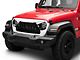 American Modified Shark Grille; Black and White (18-24 Jeep Wrangler JL)