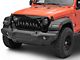 American Modified Shark Grille; Glossy Black (18-24 Jeep Wrangler JL)