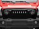 American Modified Vader Grille with Mesh; Glossy Black (18-24 Jeep Wrangler JL)