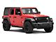 American Modified Vader Grille with Mesh; Glossy Black (18-24 Jeep Wrangler JL)