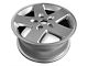 5-Spoke Replica Aluminum Silver Wheel; 17x7.5 (05-10 Jeep Grand Cherokee WK, Excluding SRT8)