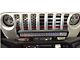 American Flag Grille Insert; Thin Red Line (18-24 Jeep Wrangler JL)