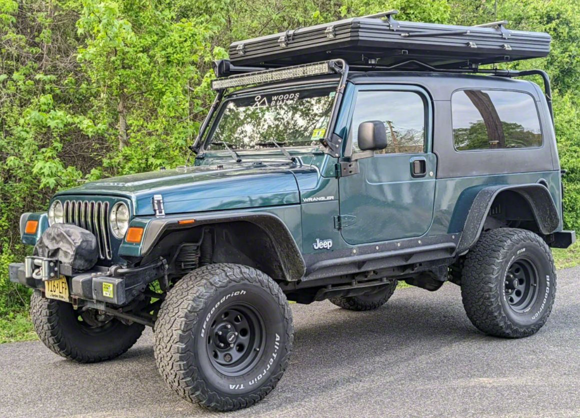 Jeep wrangler roof rack tent best sale