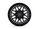 Black Rhino Holcomb Matte Black Wheel; 17x9.5; -12mm Offset (20-24 Jeep Gladiator JT)