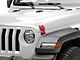 RedRock Hood Latches; Red (07-24 Jeep Wrangler JK & JL)