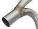 AFE Twisted Stainless Steel Y-Pipe (12-18 3.6L Jeep Wrangler JK 4-Door)