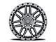 Black Rhino Arches Matte Brushed Gunmetal Wheel; 17x9.5 (99-04 Jeep Grand Cherokee WJ)