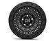 Black Rhino Barricade Gun Black with Black Rock Guard Wheel; 17x8.5; -18mm Offset (18-24 Jeep Wrangler JL)