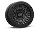 Black Rhino Barricade Gun Black with Black Rock Guard Wheel; 17x8.5 (18-24 Jeep Wrangler JL)