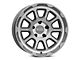 Black Rhino Chase Brushed Gunmetal Wheel; 17x9.5 (07-18 Jeep Wrangler JK)