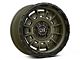 Black Rhino Legion Olive Drab Green with Black Lip Wheel; 17x9 (18-24 Jeep Wrangler JL)