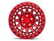 Black Rhino Primm Candy Red Wheel; 17x9; 0mm Offset (07-18 Jeep Wrangler JK)