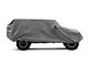 RedRock 4-Layer Breathable Full Car Cover; Gray (07-18 Jeep Wrangler JK 4-Door)