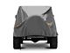 RedRock 4-Layer Breathable Full Car Cover; Gray (07-18 Jeep Wrangler JK 4-Door)