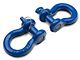 RedRock 3/4-Inch D-Ring Shackles; Hydro Blue