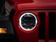 Raxiom Axial Series 9-Inch Angel Eye LED Headlights; Black Housing; Clear Lens (18-24 Jeep Wrangler JL)