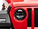 Raxiom Axial Series 9-Inch Angel Eye LED Headlights; Black Housing; Clear Lens (18-24 Jeep Wrangler JL)